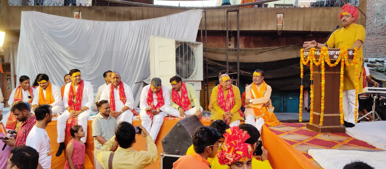 रामनवमी के उपलक्ष्य मे मिर्जापुर शहर मे निकली भगवामय श्री राम जन्मोत्सव शोभायात्रा; प्रान्त संगठन मंत्री नितिन जी बोले- राम ही राष्ट्र हैं