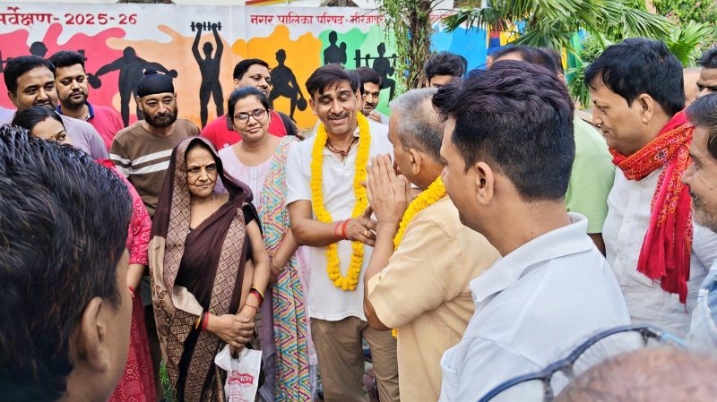 नपाध्यक्ष ने लालडिग्गी पार्क में किया ओपन जिम का उद्घाटन