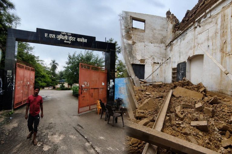 मीरजापुर में मंगल को बडा अमंगल होने से बचा; एक या सवा घंटे बाद गिरती जुबिली कालेज की छत, तो होता अंतर्राष्ट्रीय हादसा